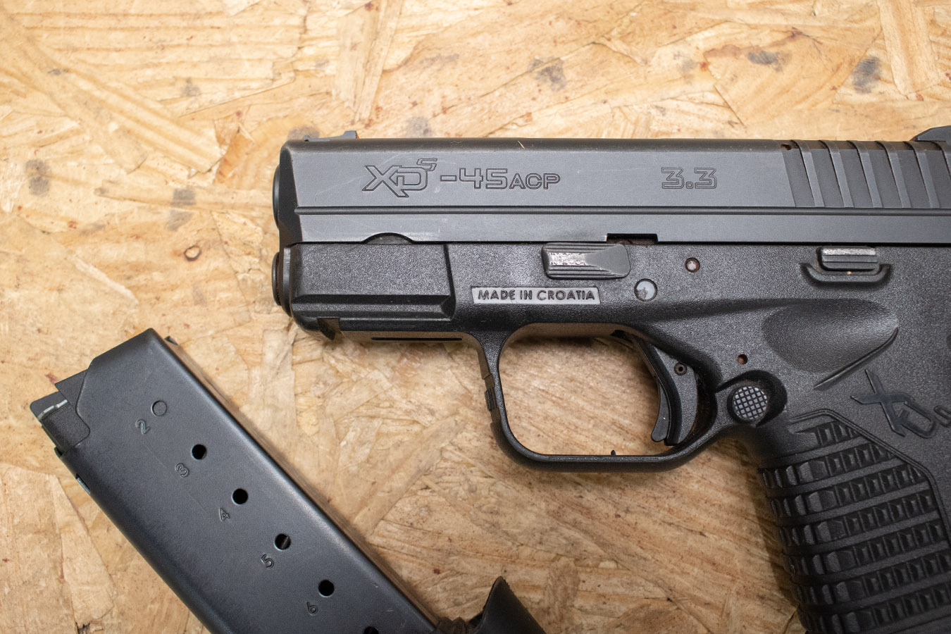 SPRINGFIELD XDS-45 45 ACP Police Trade-In Pistol with Extended Magazine