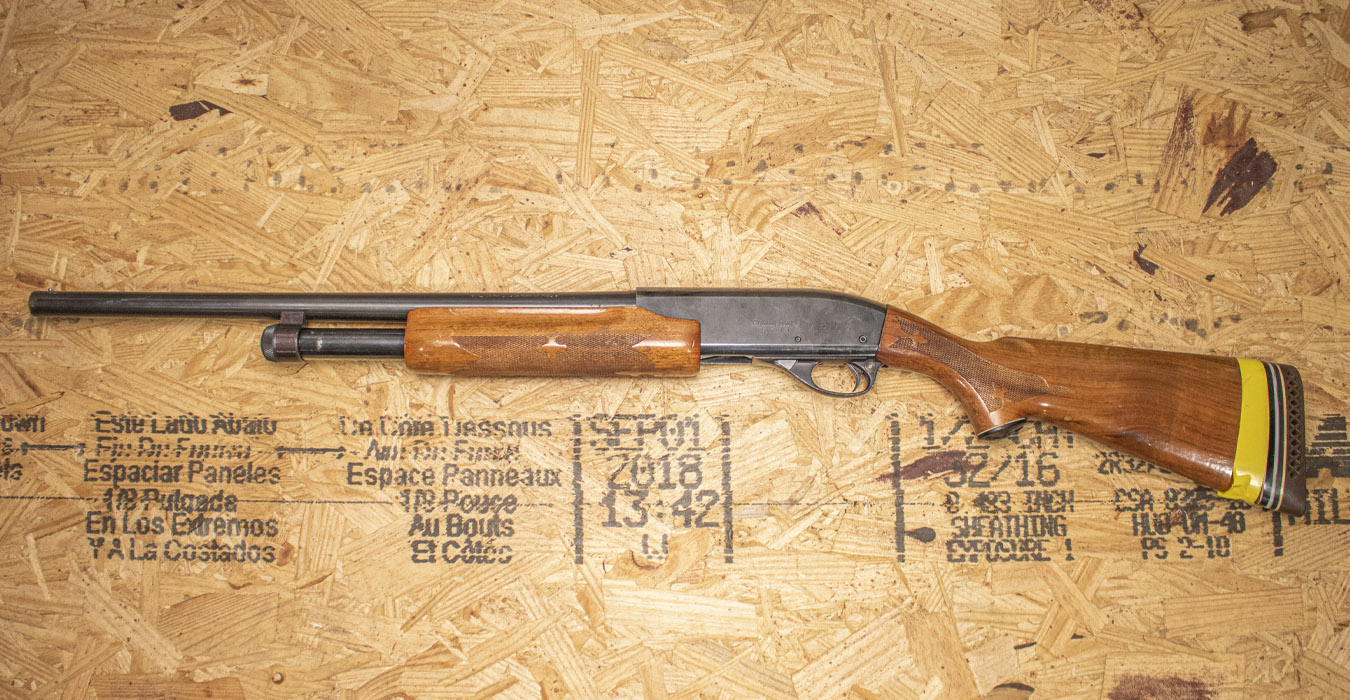 REMINGTON 870 Wingmaster 12 Gauge Police Trade-In Pump Shotgun