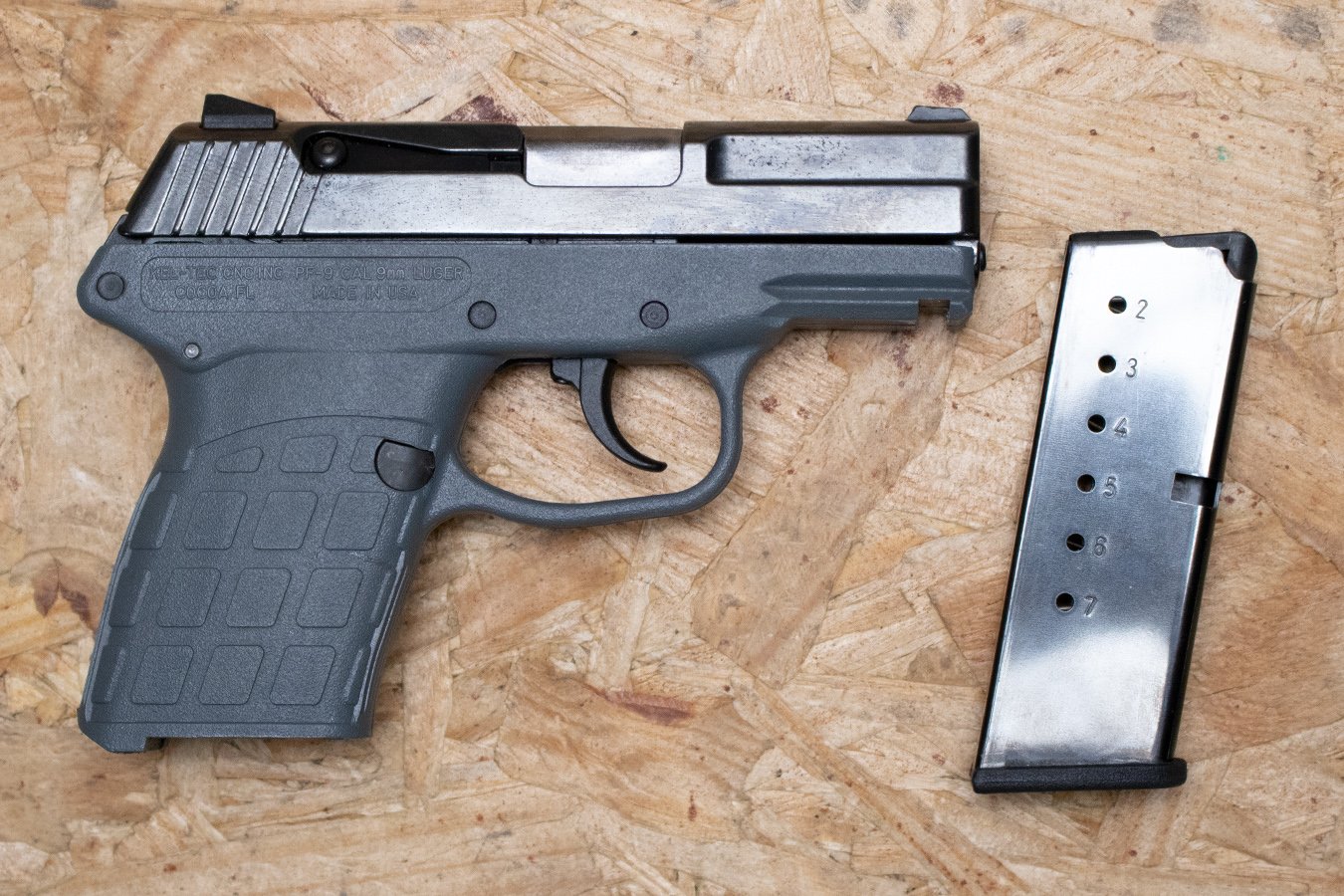 KELTEC PF-9 9MM Police Trade-In Pistol with Gray Frame