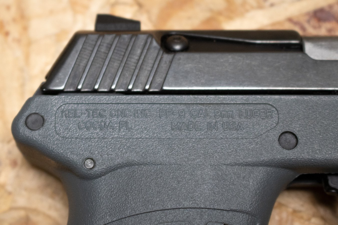 KELTEC PF-9 9MM Police Trade-In Pistol with Gray Frame