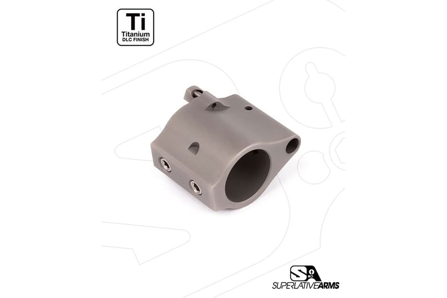 SUPERLATIVE ARMS AR-15 .750Inch Adjustable Gas Block