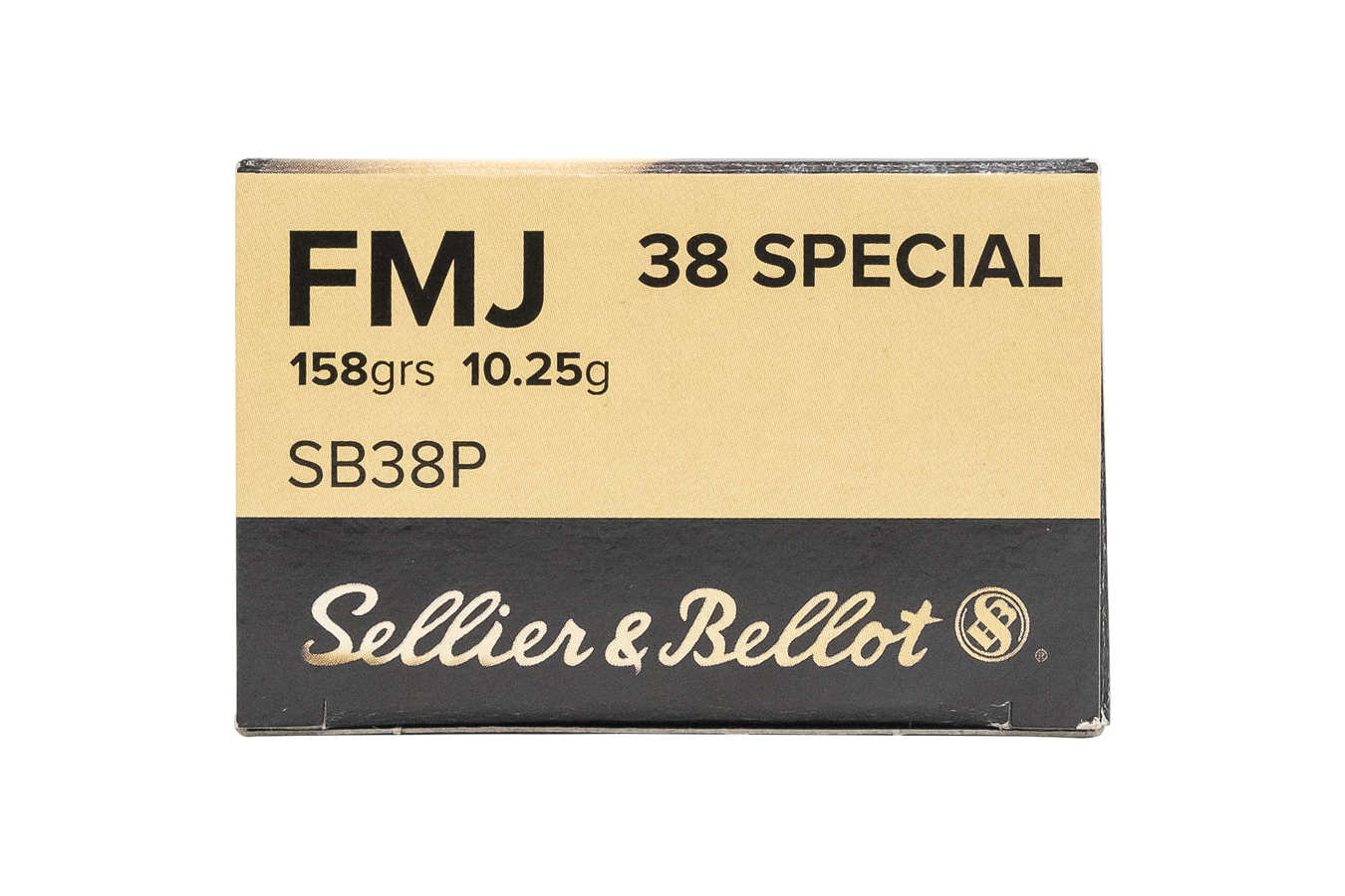 SELLIER AND BELLOT 38 Special 158 gr FMJ 50/Box
