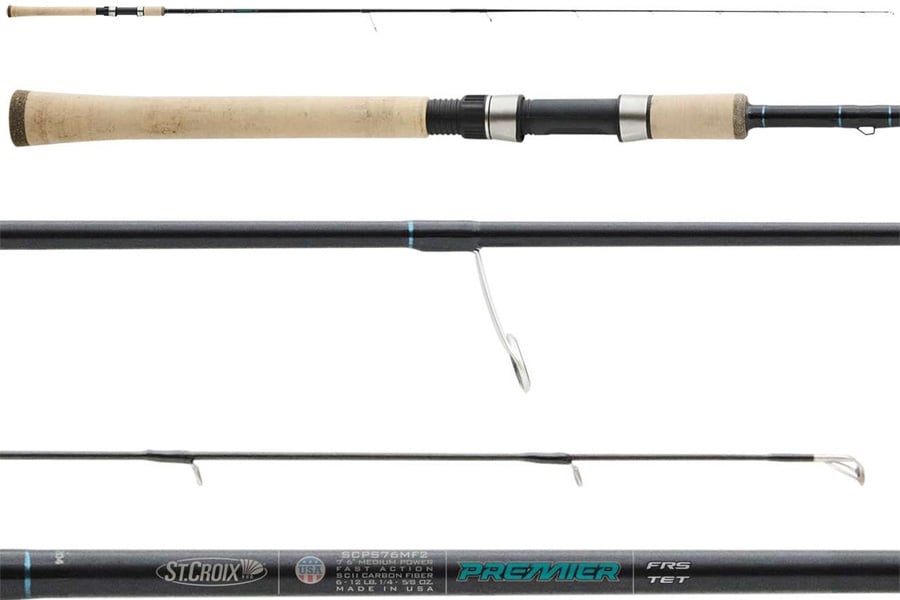 ST CROIX 6 Foot Premier Spinning Rod