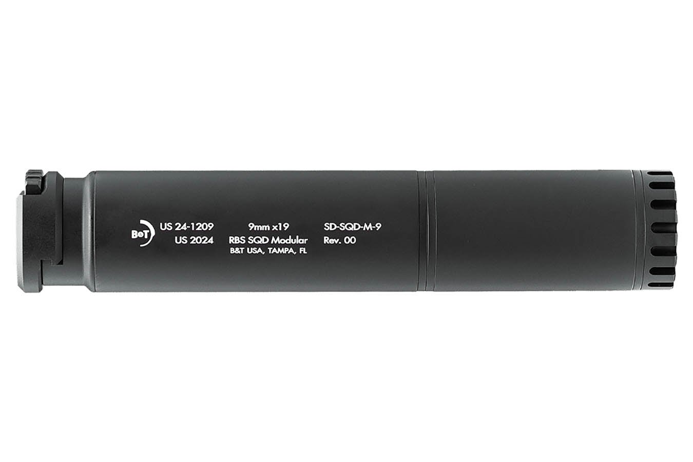 Brugger And Thomet SQD-M 9mm Modular Suppressor with Super Quick Disconnect Attachment