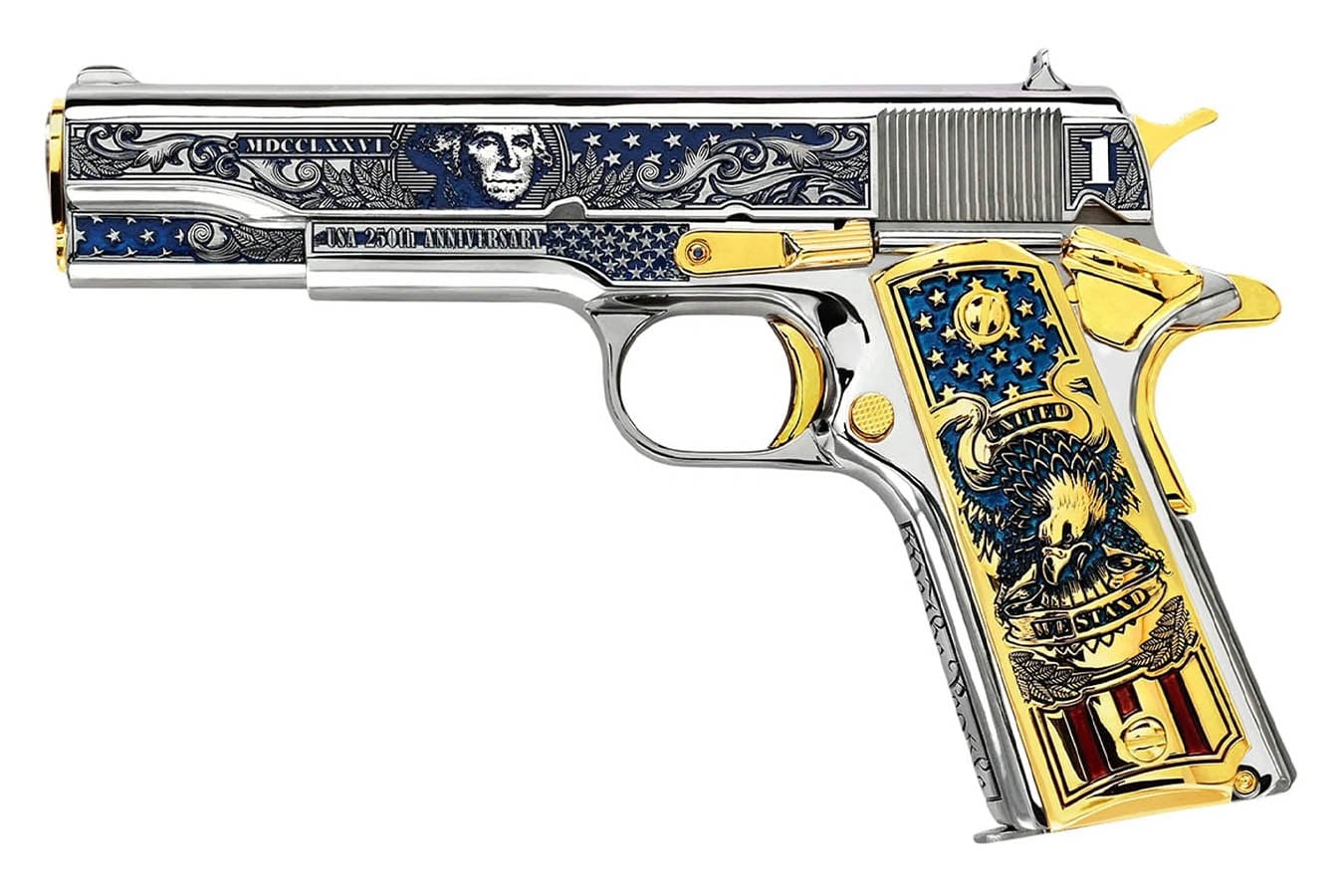 Colt 1911 45 ACP Union of Time America 250th Anniversary Special Edition Pistol