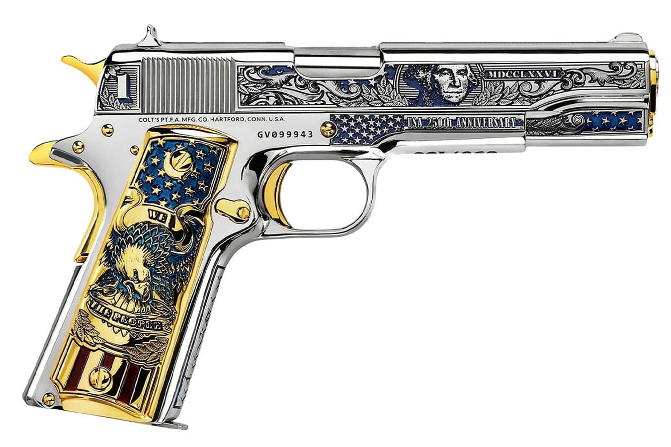 Colt 1911 45 ACP Union of Time America 250th Anniversary Special Edition Pistol