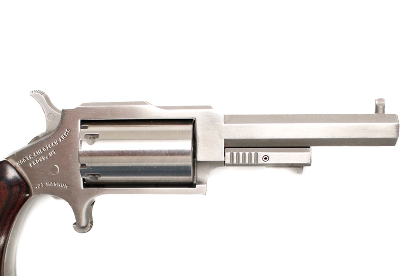 NORTH AMERICAN ARMS 22 WMR Police Trade-in Mini Revolver