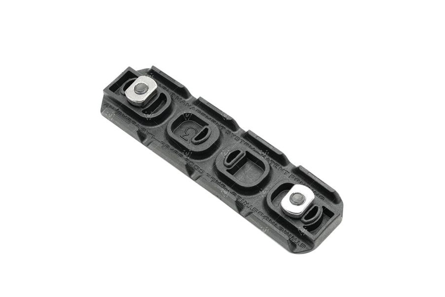 Strike Ind AR 15 M LOK Cable Management Rail Covers Long Black 2 Pack