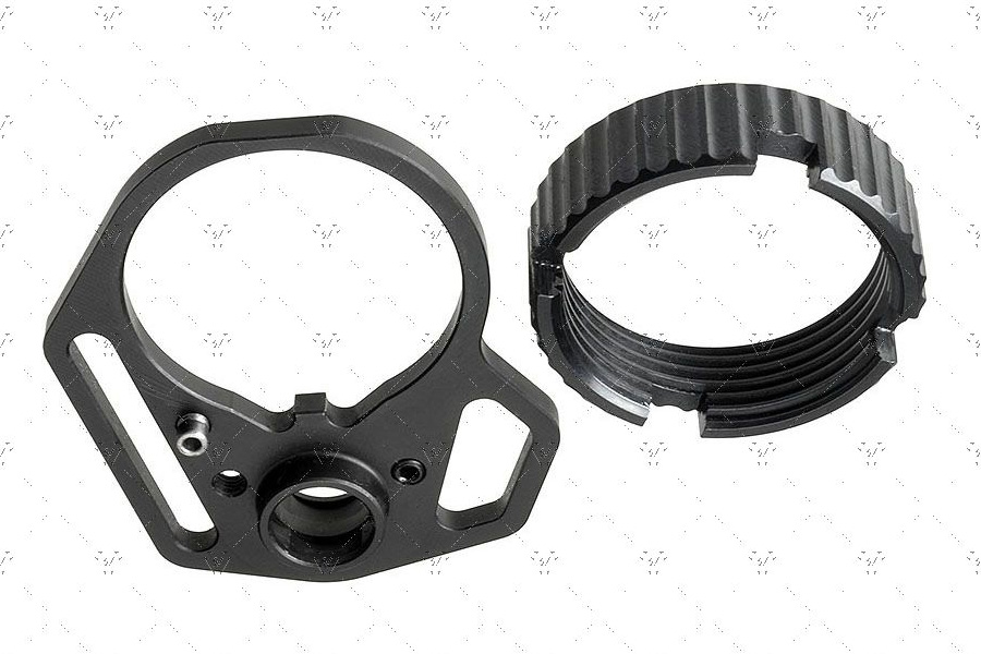 STRIKE IND AR Multi-Function End Plate and Anti-Rotation Castle Nut