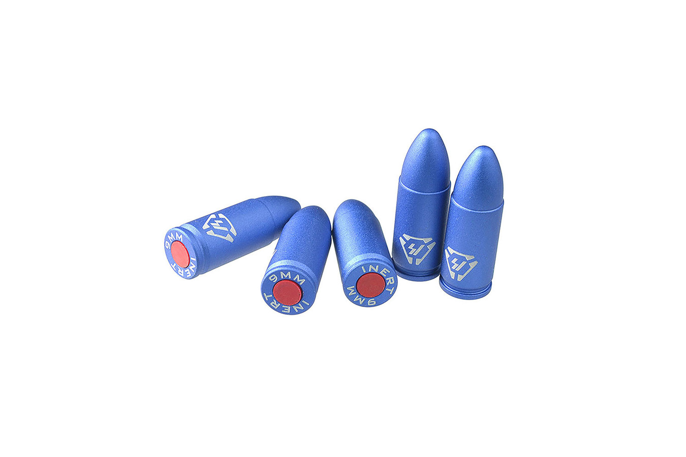 STRIKE IND 9mm Luger 29.69mm Aluminum Dummy Rounds Strike Industries 5 Pack