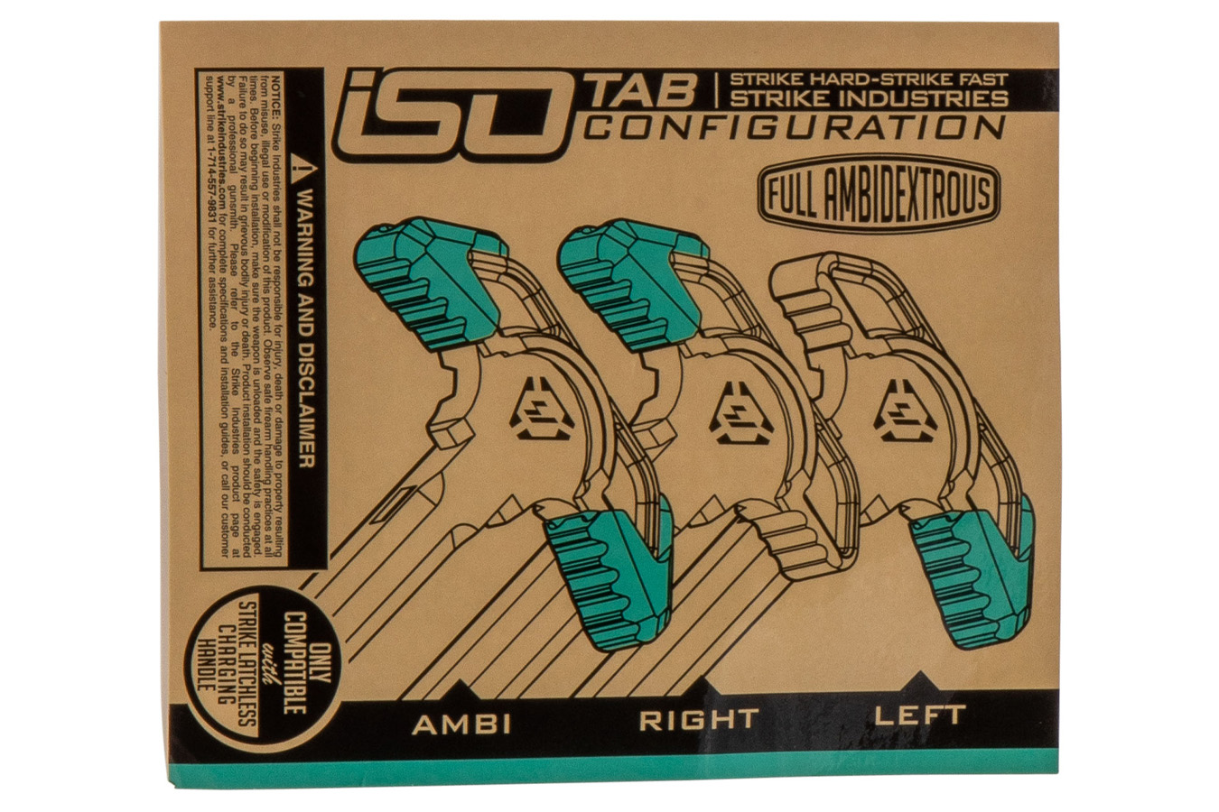 STRIKE IND AR Latchless Charging Handle
