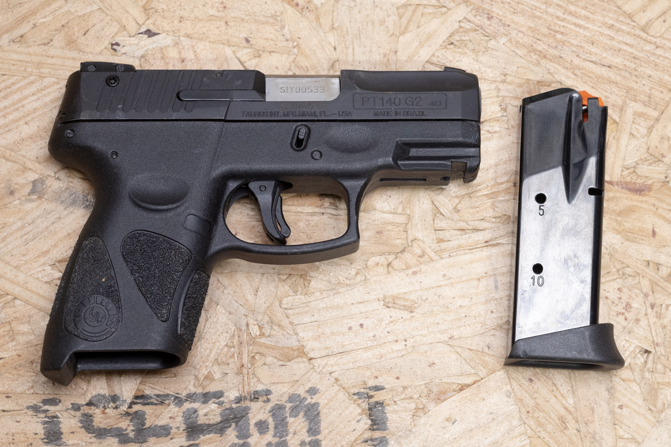 TAURUS PT140 G2 Millennium 40 S&W Police Trade-In Pistol