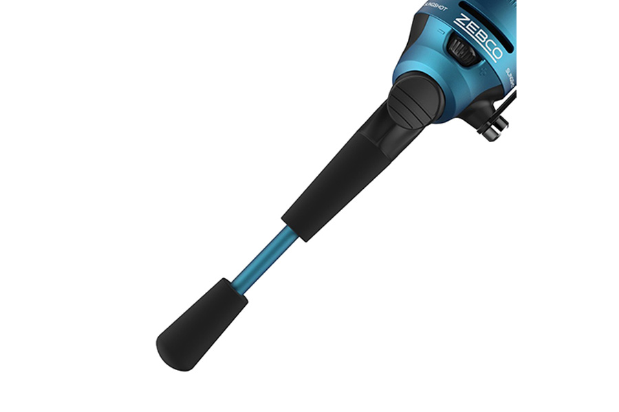 ZEBCO Quantum 202 Slingshot Spincast Combo Blue