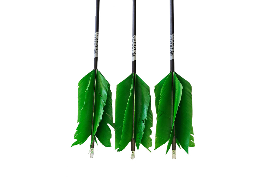 SLOCK MASTER Flu Flu Lighted Nock Arrows - 3 Pack