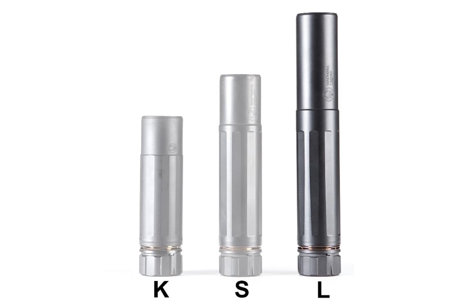 DEAD AIR Sandman-L Quick Detach 7.62mm 5/8-24 Black Suppressor