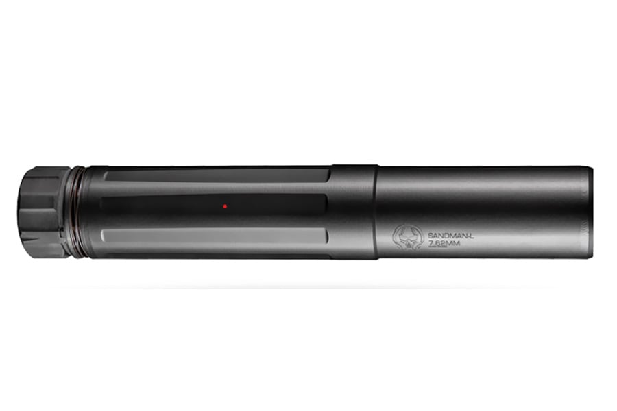 DEAD AIR Sandman-L Quick Detach 7.62mm 5/8-24 Black Suppressor