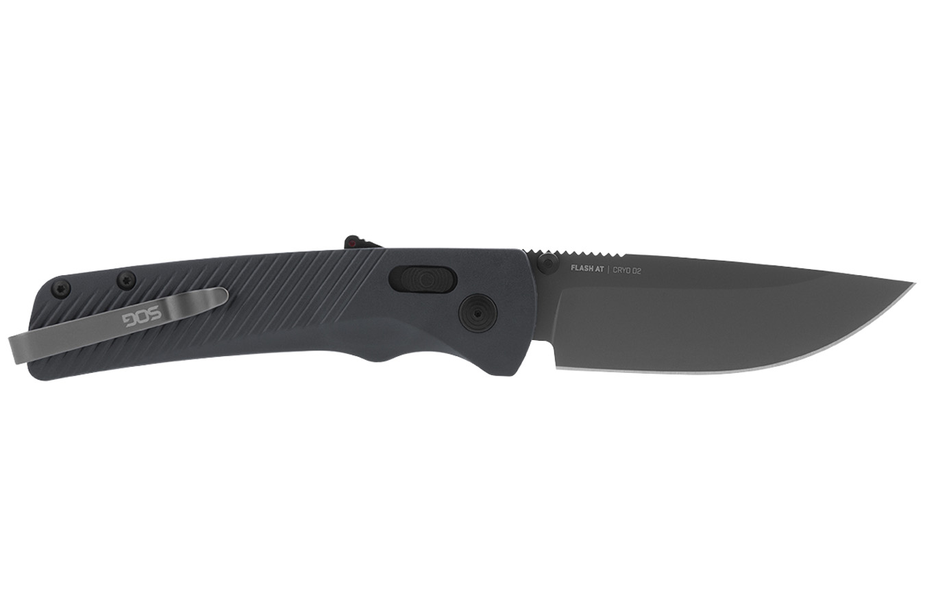 Sog Specialty Knives Flash AT Folding Pocket Knife - Urban Grey