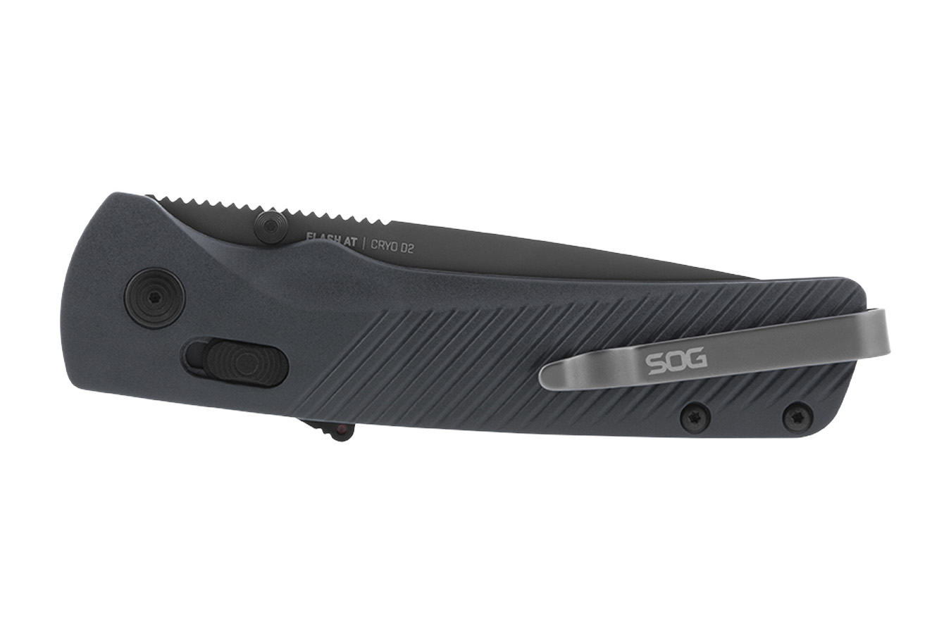 Sog Specialty Knives Flash AT Folding Pocket Knife - Urban Grey
