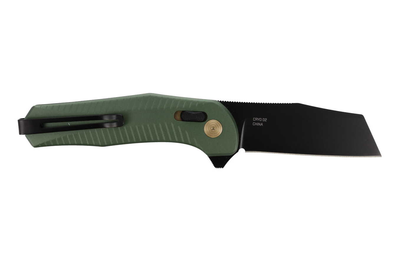 Sog Specialty Knives Diverge XR Sheepsfoot Folding Pocket Knife - Forest Green
