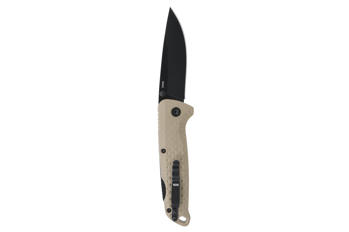 SOG SPECIALTY KNIVES Adventurer LB Folding Pocket Knife - FDE