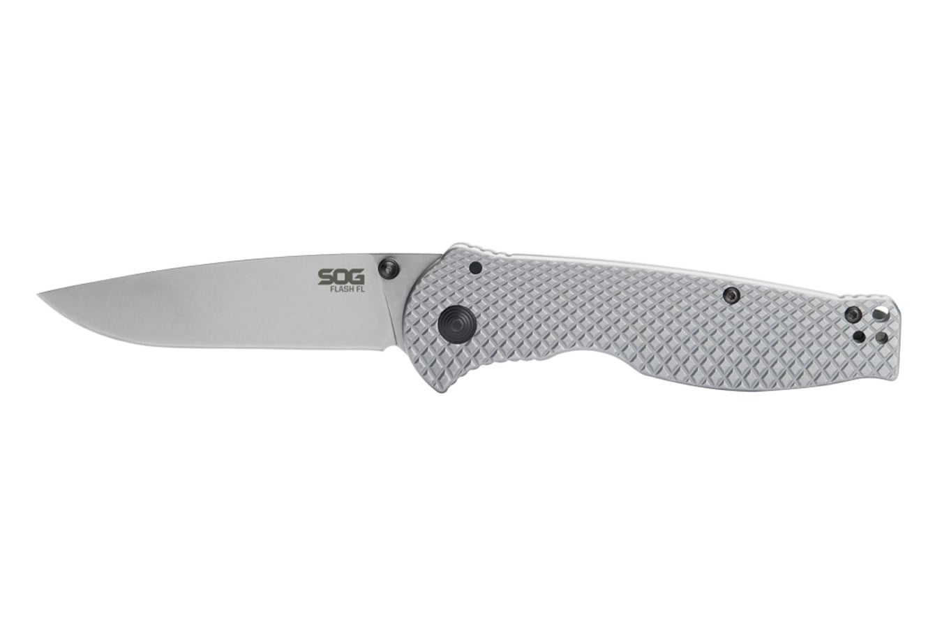 Sog Specialty Knives Flash FL Folding Pocket Knife - Stonewash
