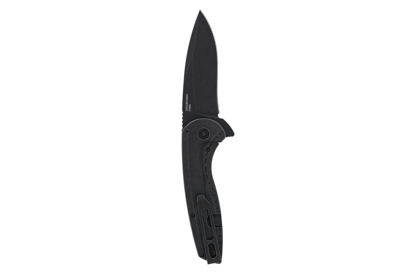 Sog Specialty Knives Aegis FLK 2.0 Drop Point Folding Pocket Knife - Black