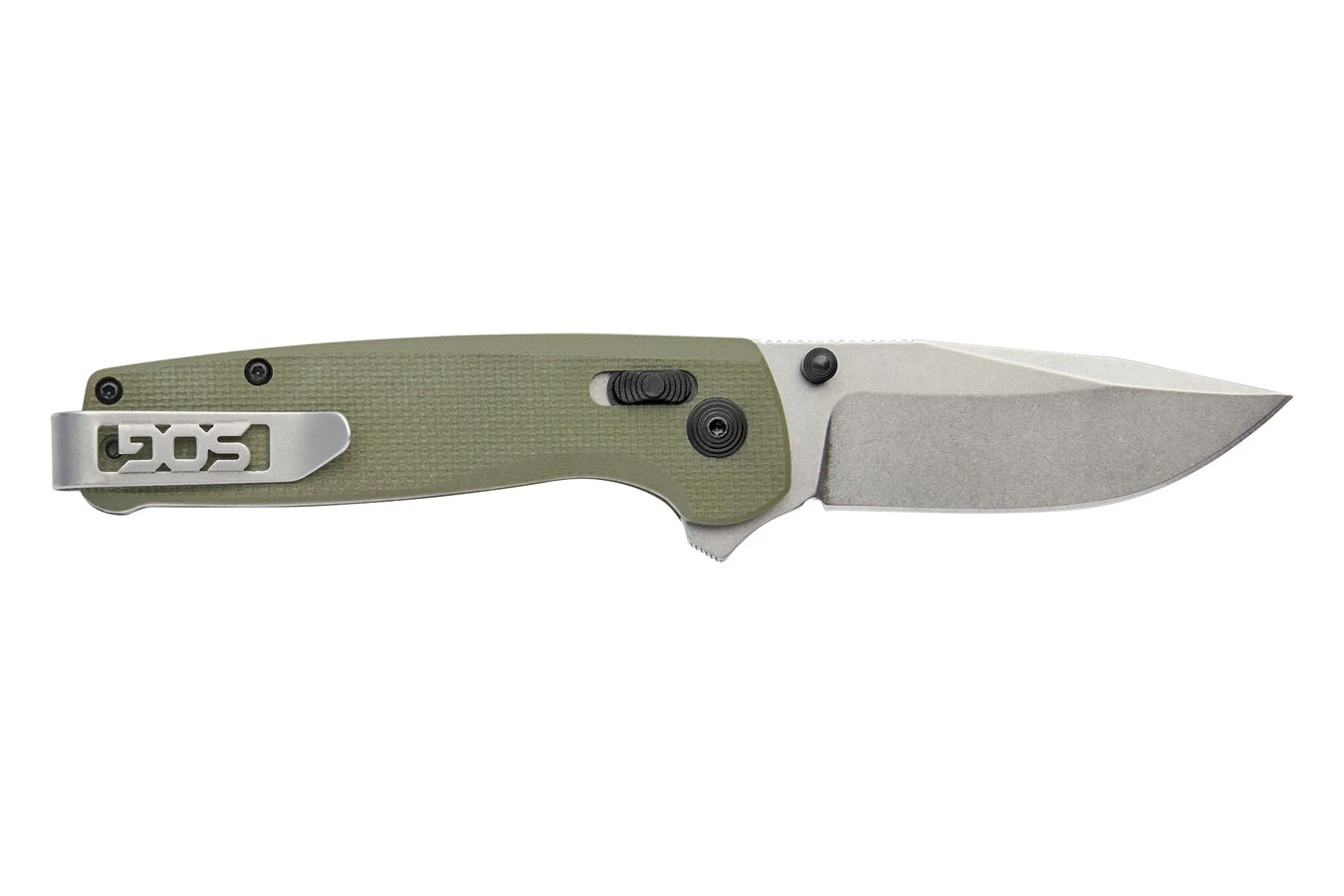 Sog Specialty Knives Terminus XR G10 Folding Pocket Knife - Olive Dran
