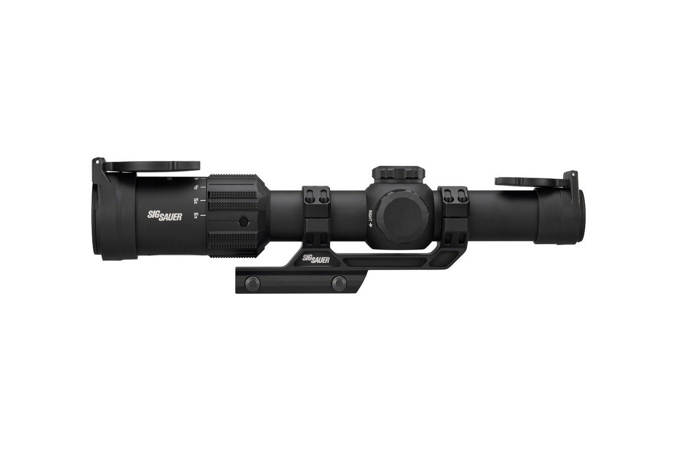 Sig Sauer Tango-MSR LPVO 1-6x24mm Riflescope with Illuminated BDC6 Reticle and Cantilever Mount