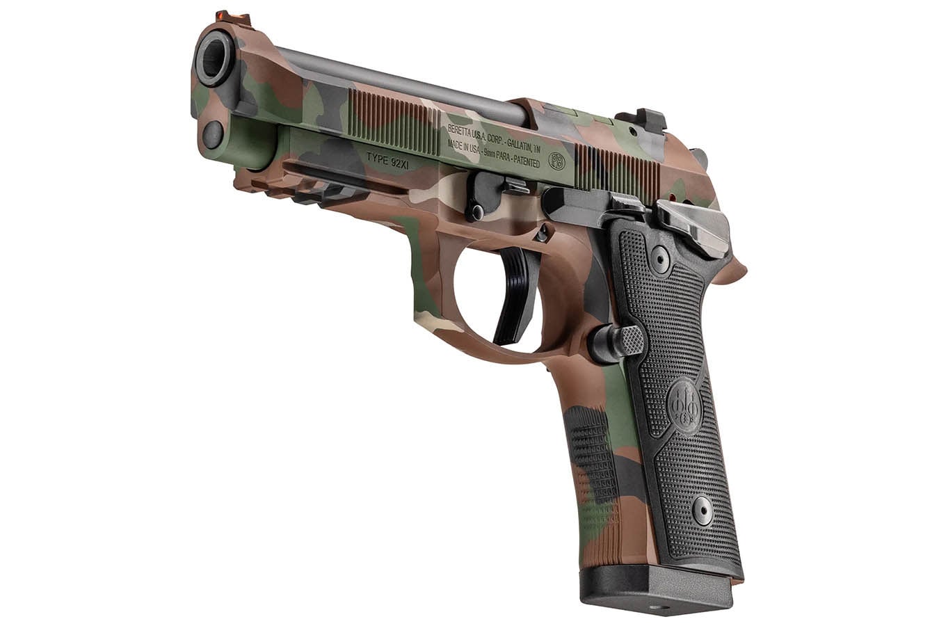 BERETTA 92XI Combat 9mm Limited Edition Howe Arms American Combat Series Pistol with BDU Cerakote Finish