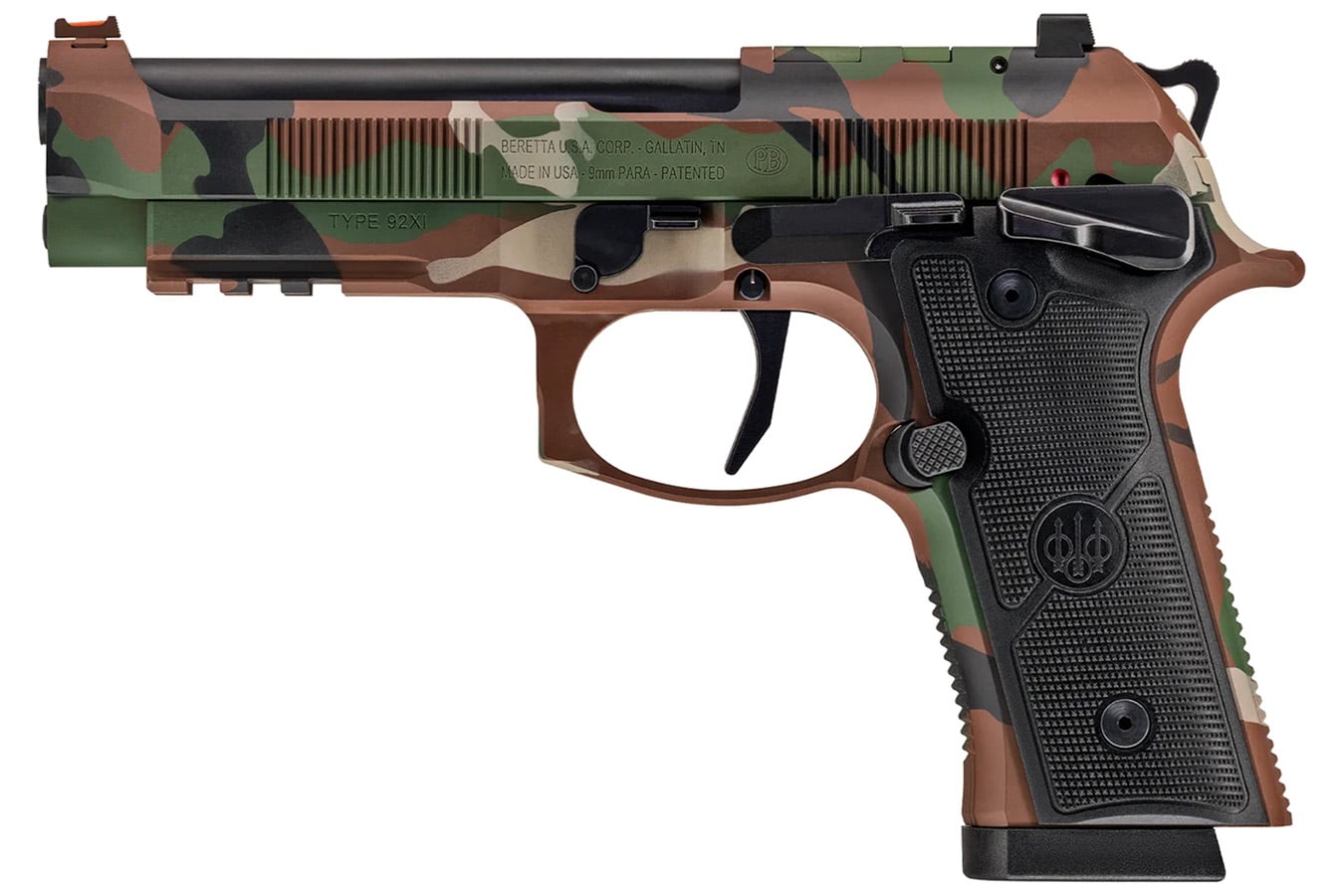 BERETTA 92XI Combat 9mm Limited Edition Howe Arms American Combat Series Pistol with BDU Cerakote Finish