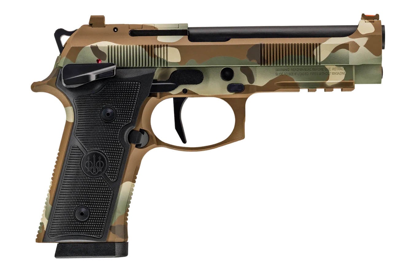 BERETTA 92XI Combat 9mm Limited Edition Howe Arms American Combat Series Pistol with Multicam Cerakote Finish