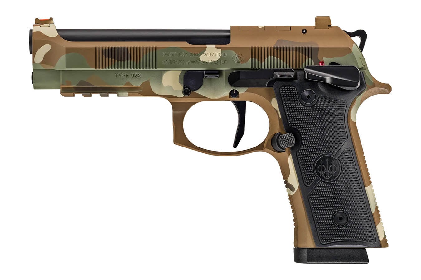 BERETTA 92XI Combat 9mm Limited Edition Howe Arms American Combat Series Pistol with Multicam Cerakote Finish