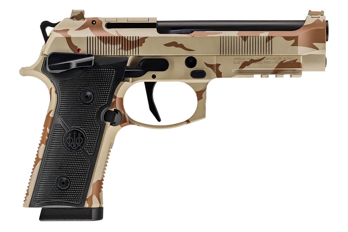 BERETTA 92XI Foreign Combat Series 9mm Semi-Auto Pistol with Desert DPM Camo Finish
