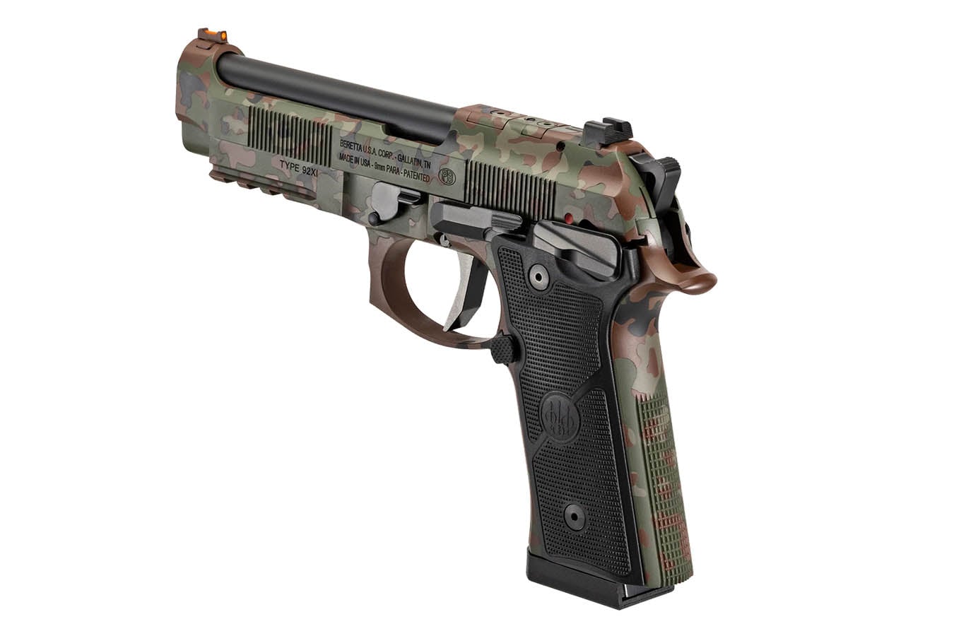 Beretta Beretta 92XI Foreign Combat Series 9mm Semi-Auto Pistol w/ Flecktarn Camo Finish