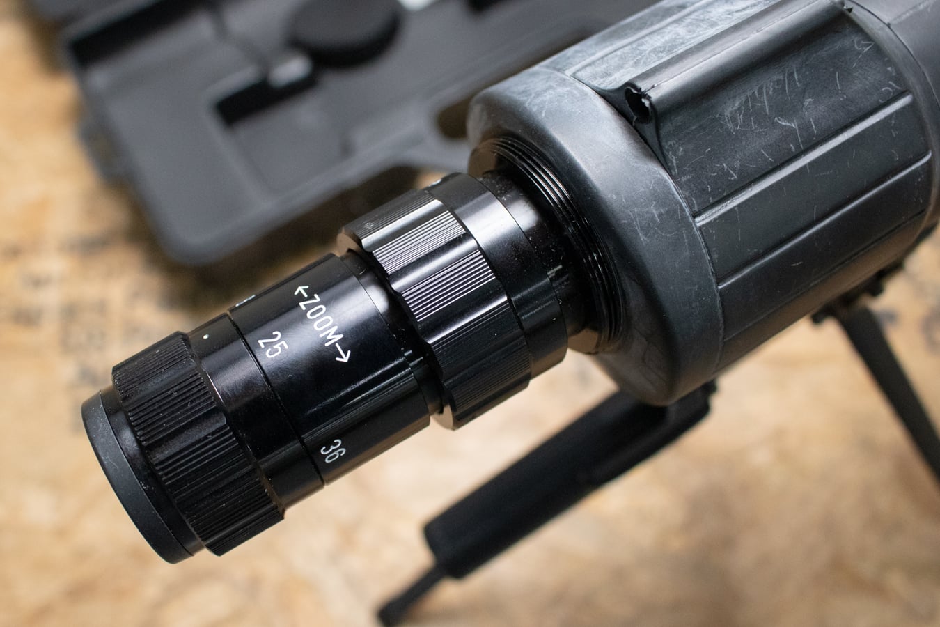 Bushnell Sentry 18-36x 50mm Police Trade-In Spotting Scope with Case ...