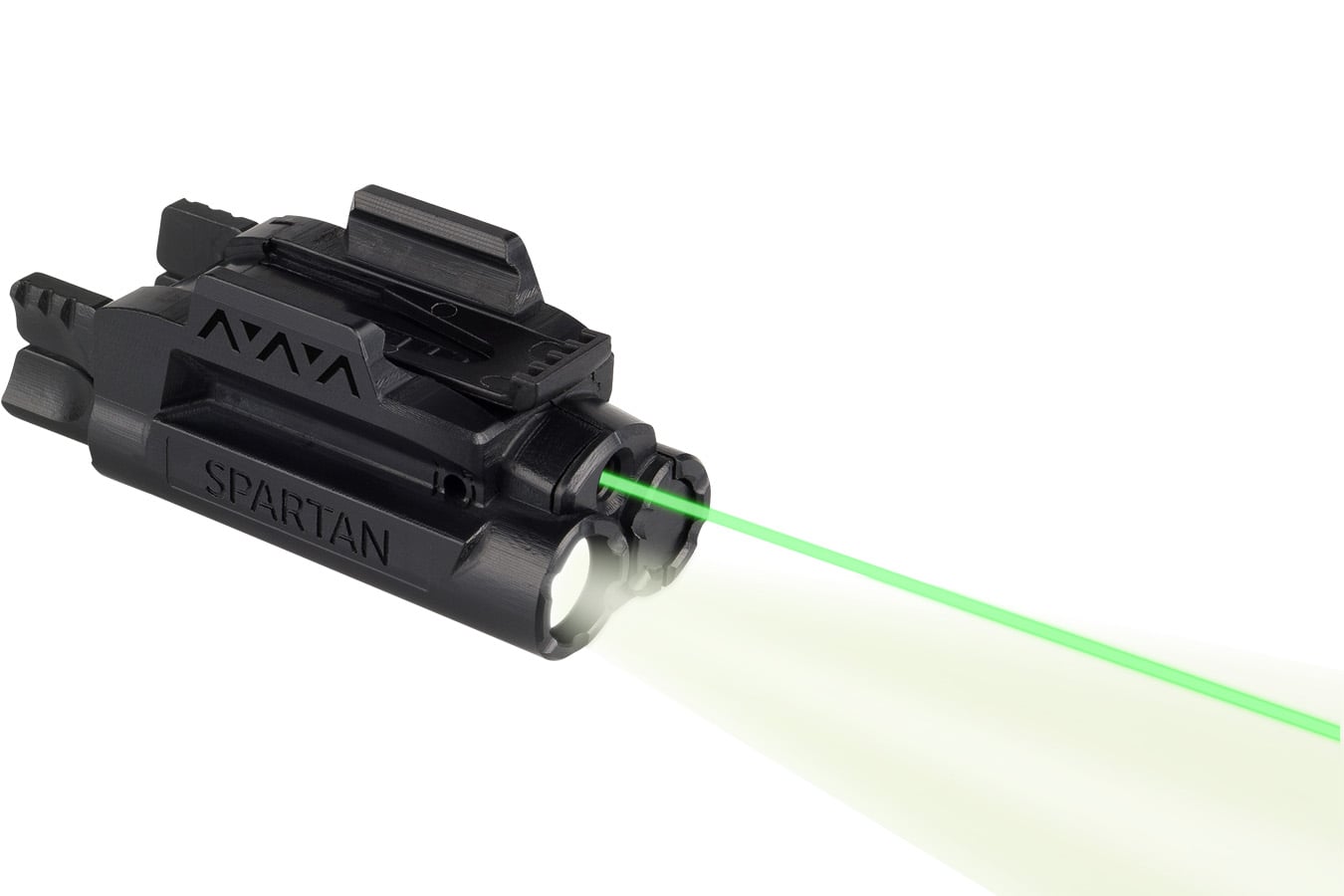 LASERMAX Green Spartan Light/Laser Black 120 Lumens White LED