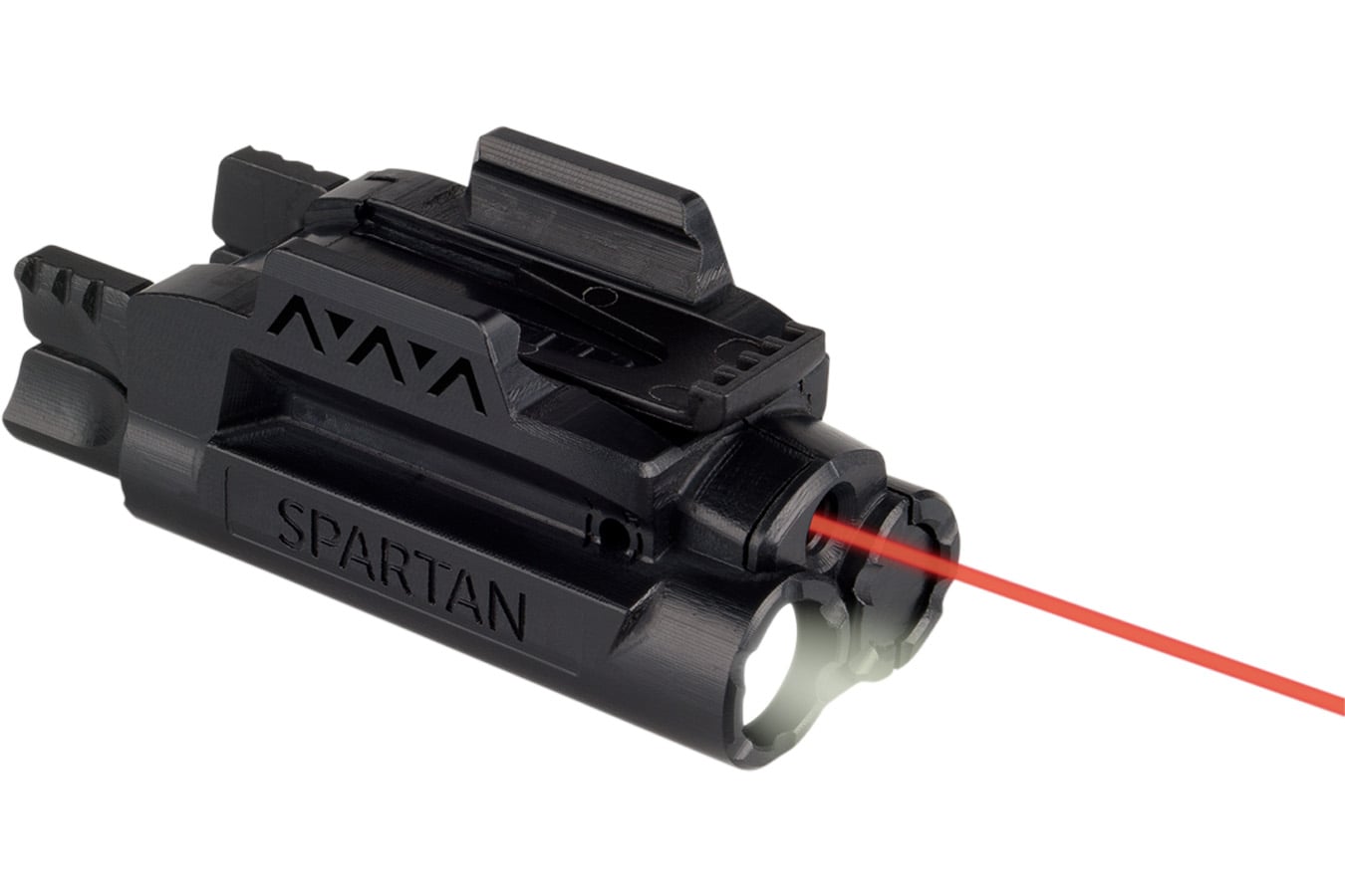 LASERMAX Red Spartan Light/Laser Black 120 Lumens White LED