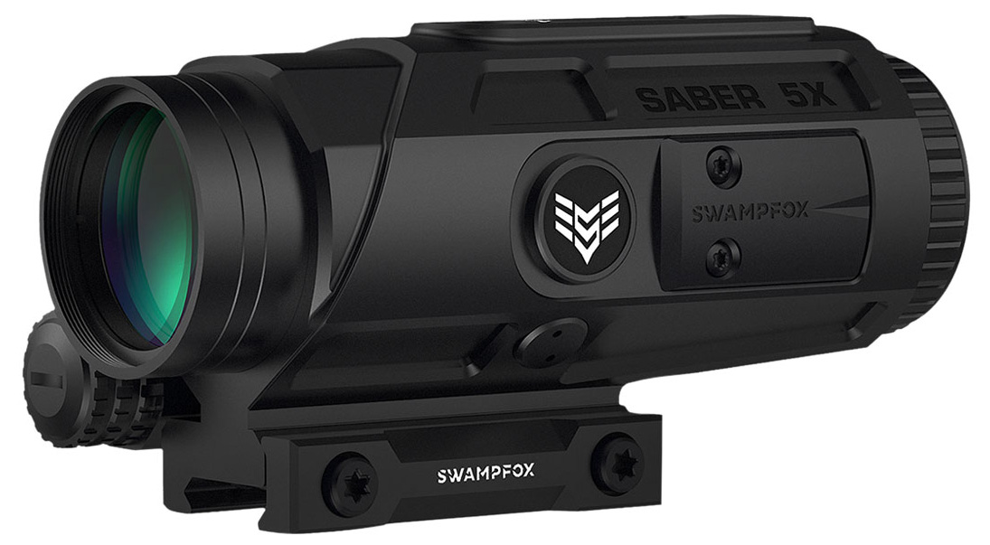SWAMPFOX OPTICS SABER 5X PRISM RED DOT