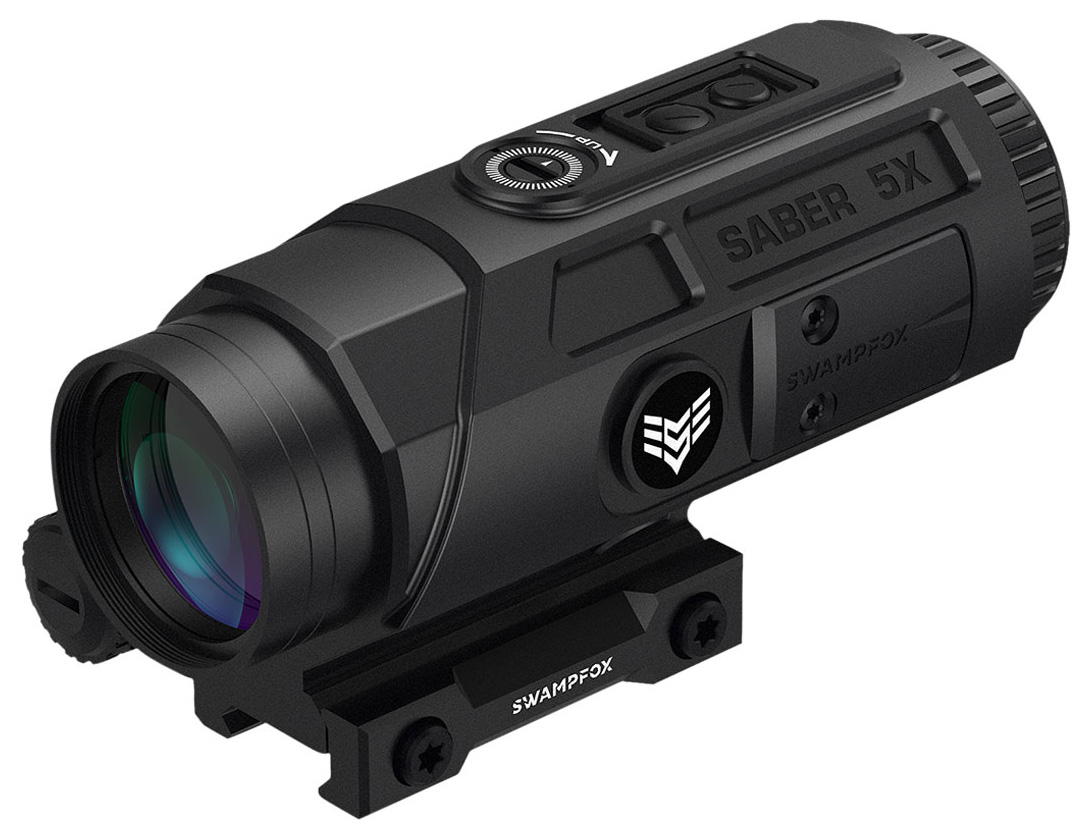 SWAMPFOX OPTICS SABER 5X PRISM RED DOT
