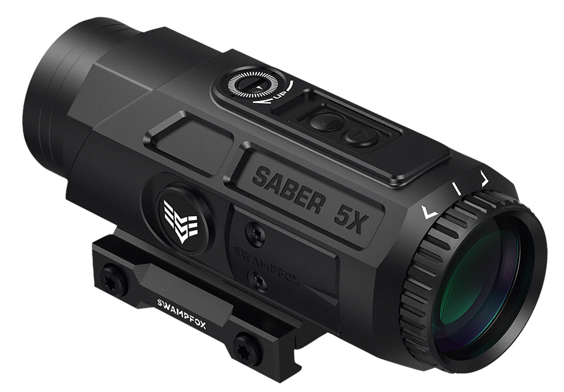 SWAMPFOX OPTICS SABER 5X PRISM RED DOT