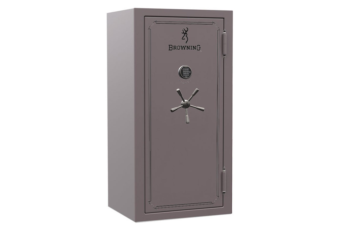 Browning Pro Steel Silver Series 33 Safe in Putty Gray Gloss with Black Chrome Electronic Lock