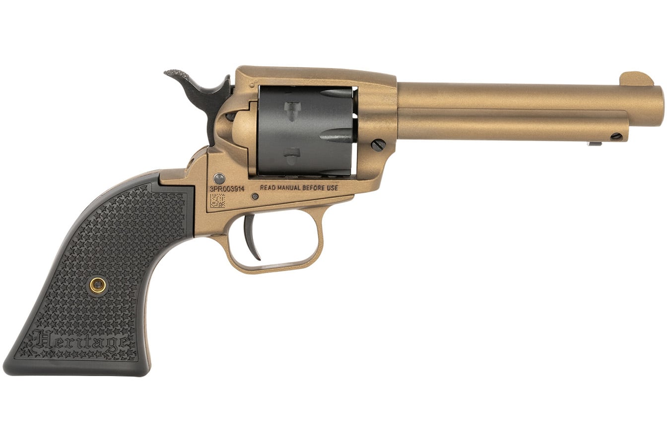 HERITAGE Rough Rider 22 LR Revolver with Burnt Bronze Cerakote Finish 