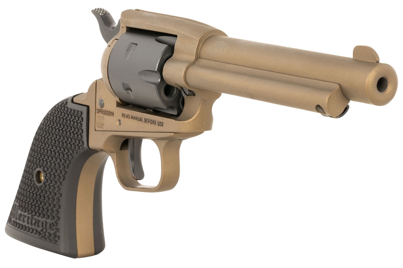 HERITAGE Rough Rider 22 LR Revolver with Burnt Bronze Cerakote Finish 