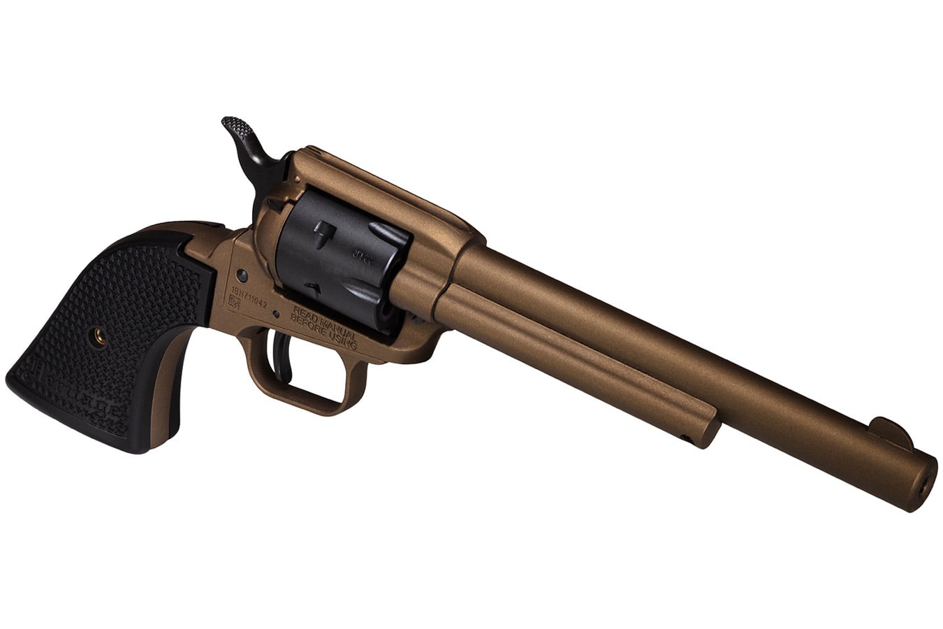 HERITAGE Rough Rider 22 LR Revolver with Burnt Bronze Cerakote Finish 