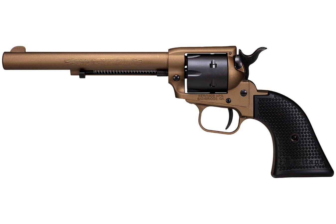 HERITAGE Rough Rider 22 LR Revolver with Burnt Bronze Cerakote Finish 