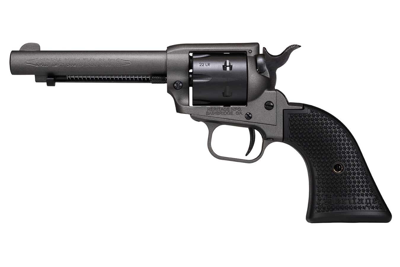 Heritage Rough Rider 22 LR Revolver with Tungsten Gray Cerakote Finish