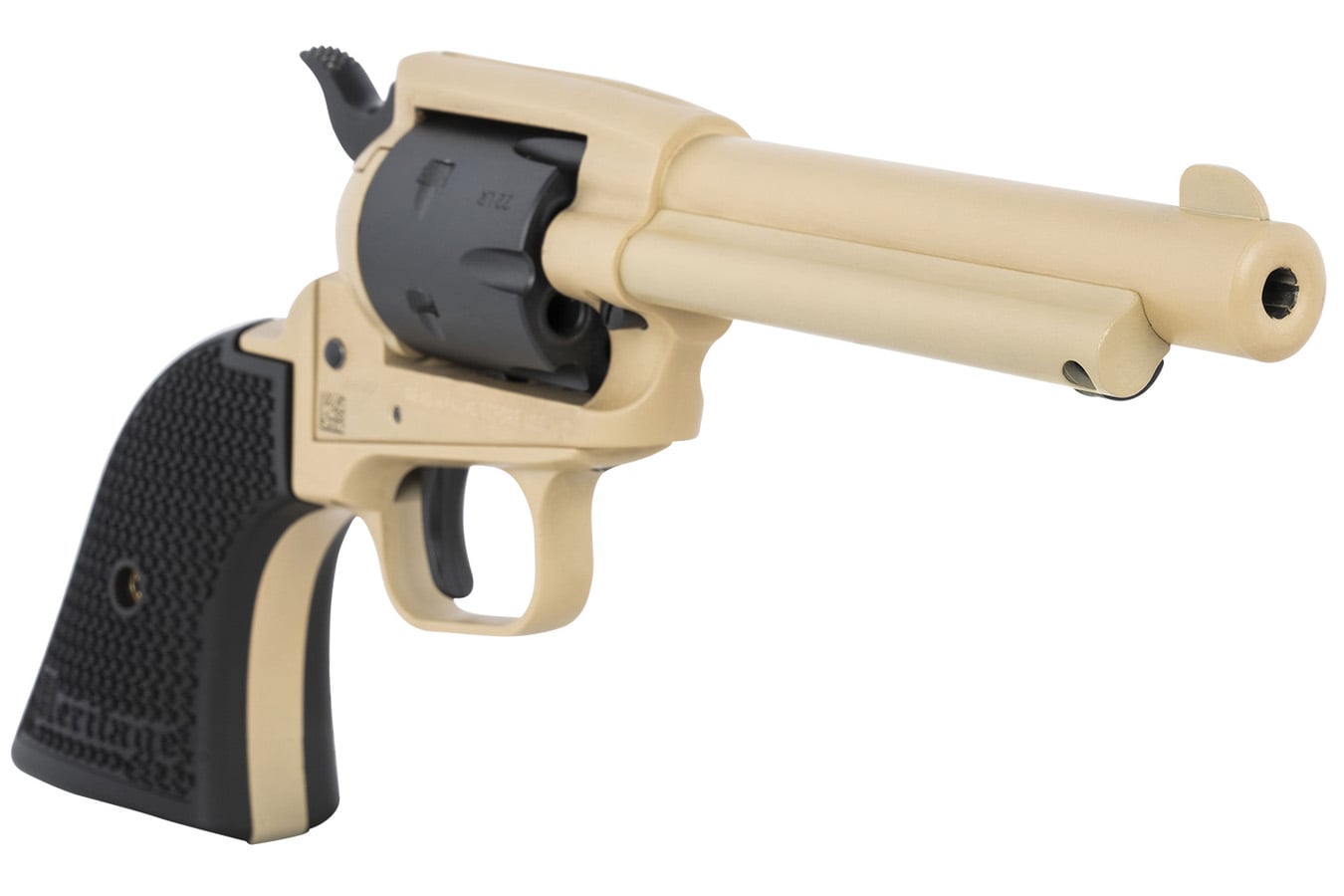 Heritage Rough Rider 22 LR Single Action Rimfire Revolver with Sabre Sand Cerakote Finish