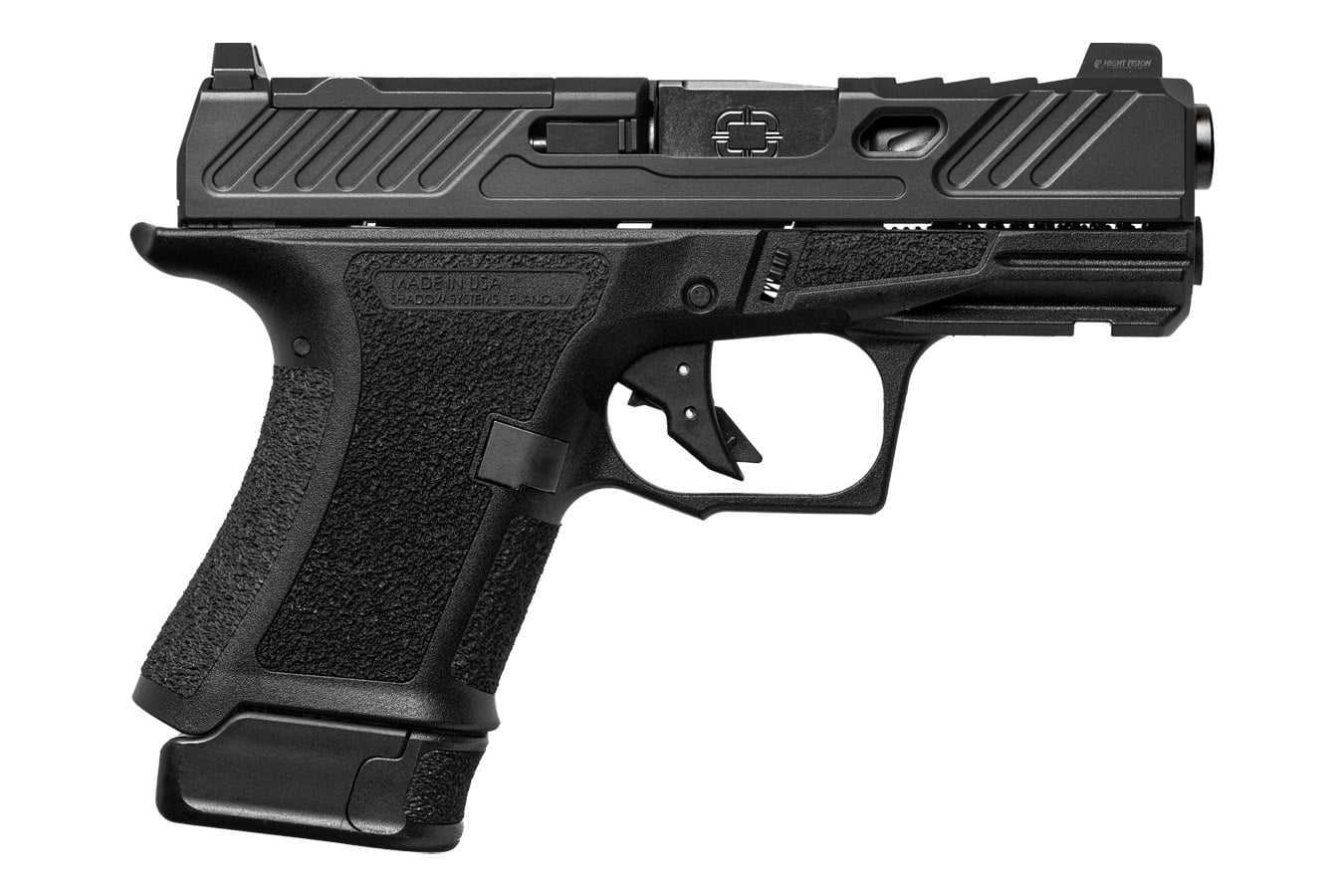 Shadow Systems CR920 Elite 9mm Optic Ready Pistol with Spiral Fluted Barrel
