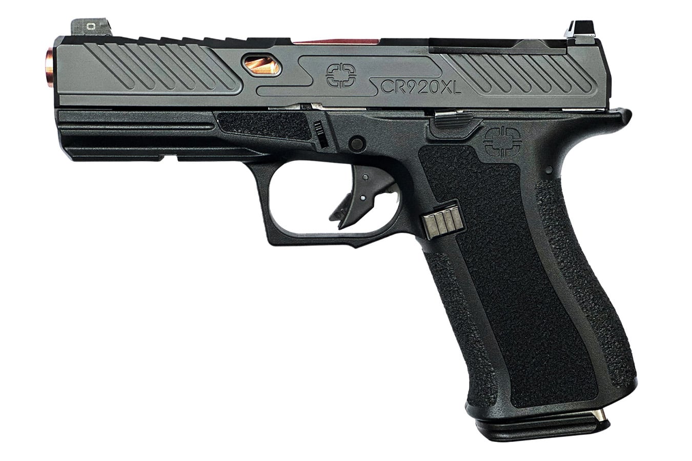 Shadow Systems CR920XL 9mm Pistol With Gold Barrel