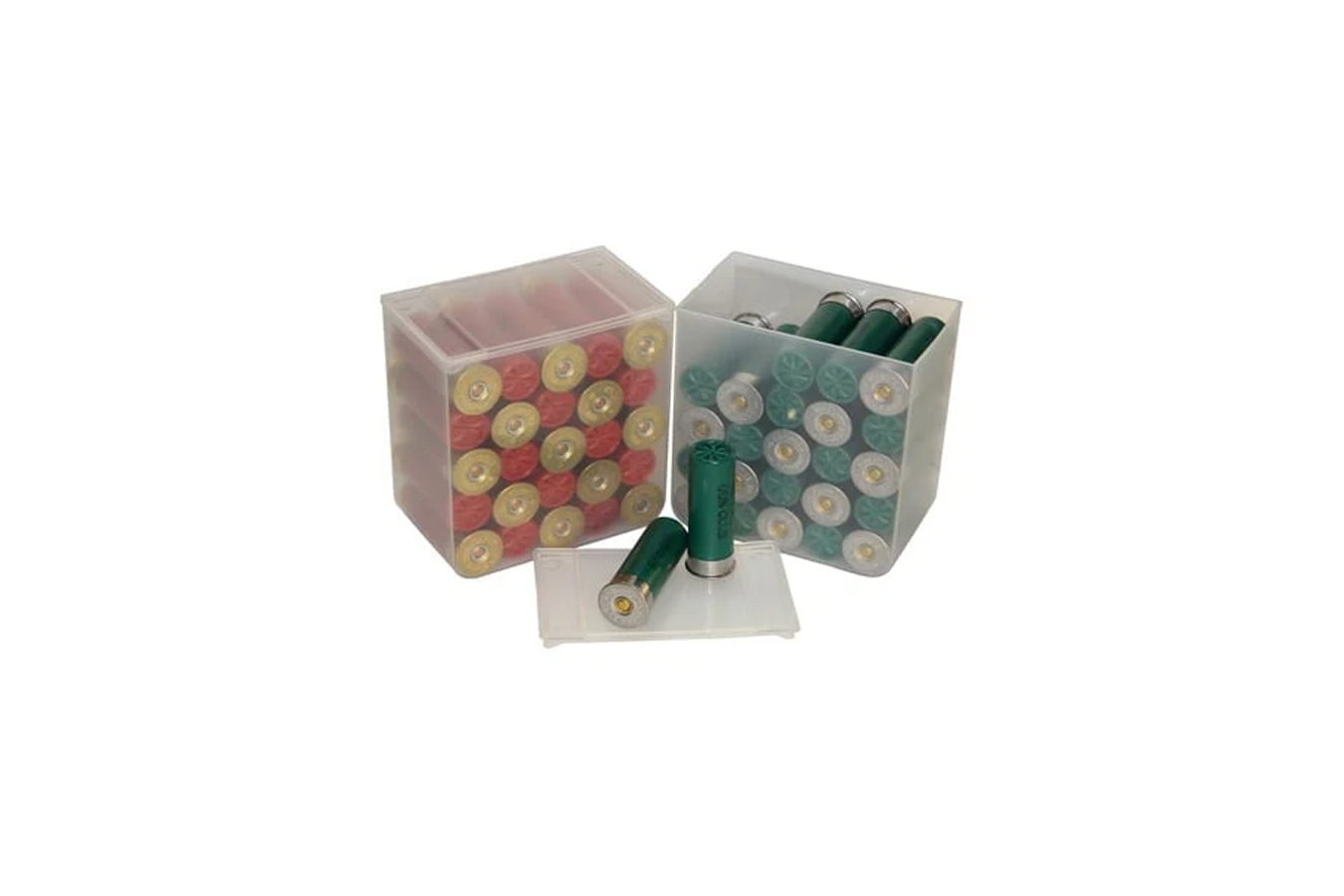MTM 25 Round Shot Storage Box 4SET Clear